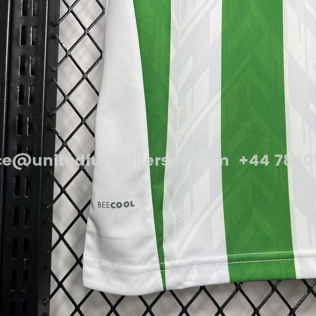 unitedfutballjersey-Real Betis 24-25 Home Stadium Jersey - Fans Version