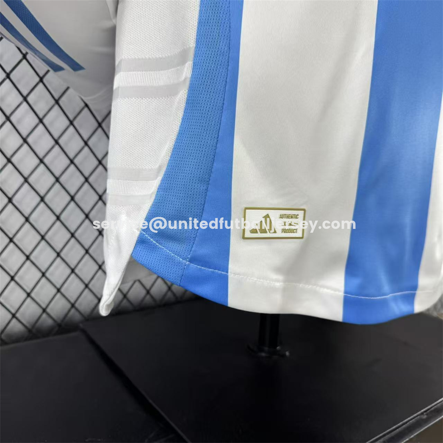 unitedfutballjersey-Argentina 2024 Home Long Sleeves Jersey - Player Version