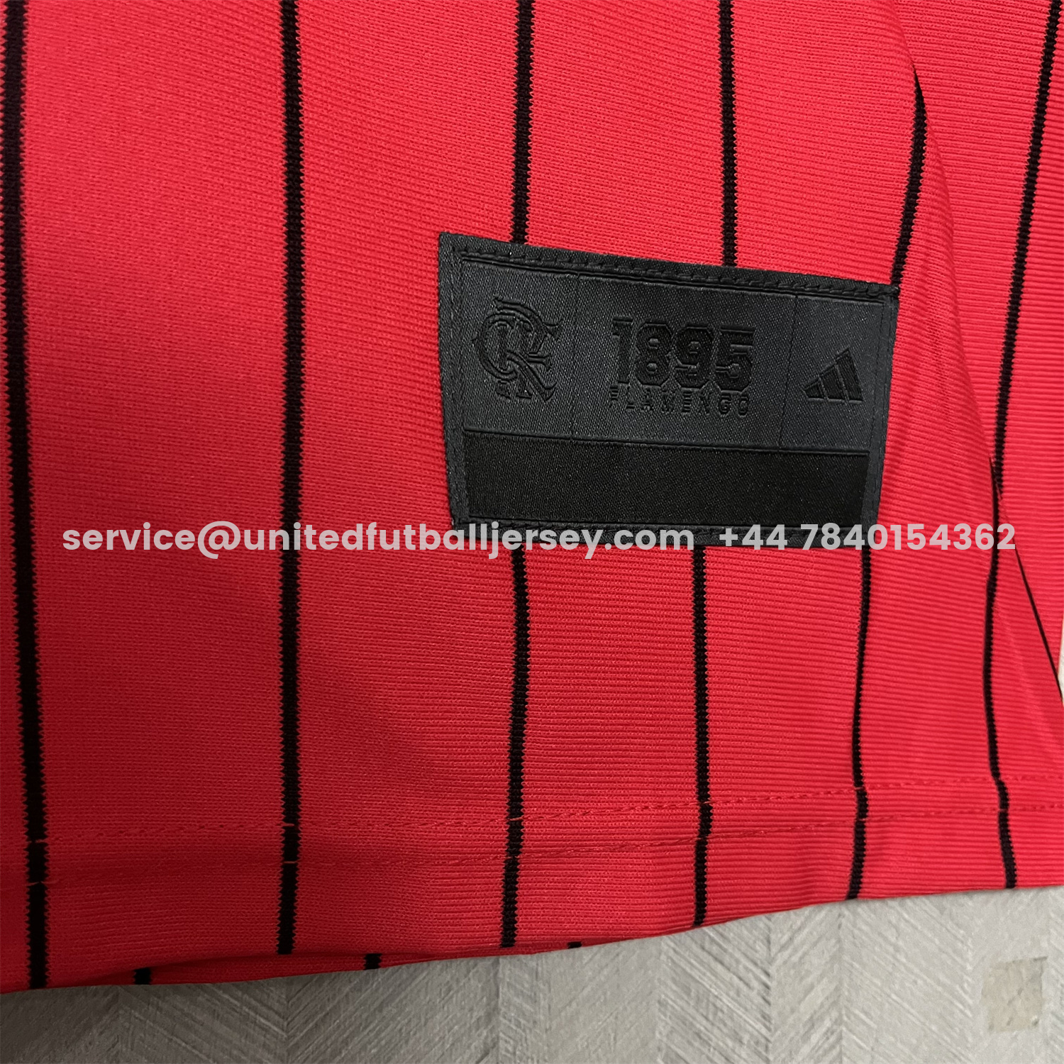 unitedfutballjersey-Flamengo 25-26 Red Baseball Jersey with Black Stripes
