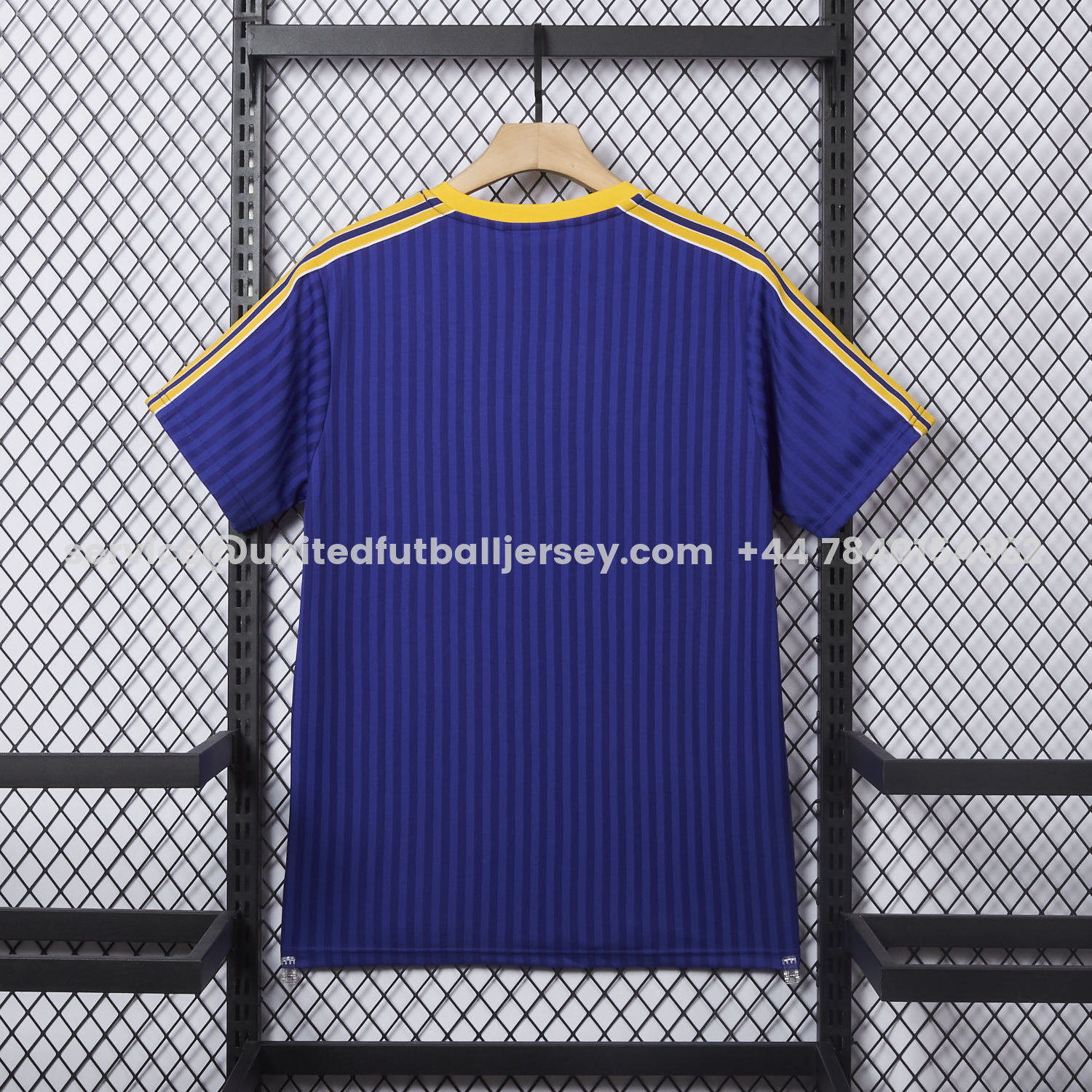 unitedfutballjersey-Boca 25-26 Originals Terrace Icon Blue Polo Jersey