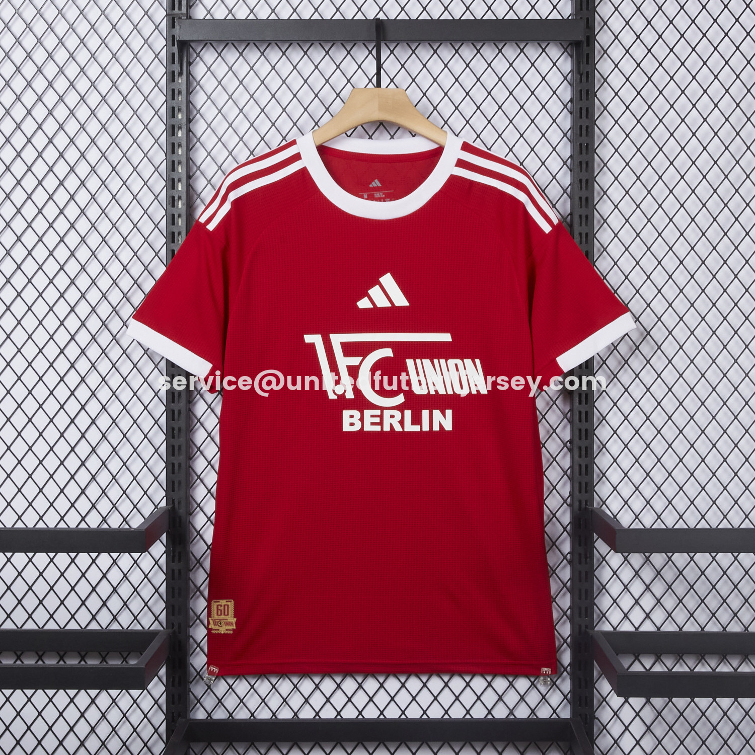 unitedfutballjersey-Union Berlin 25-26 60th Commemorative Special Jersey - Fans Version