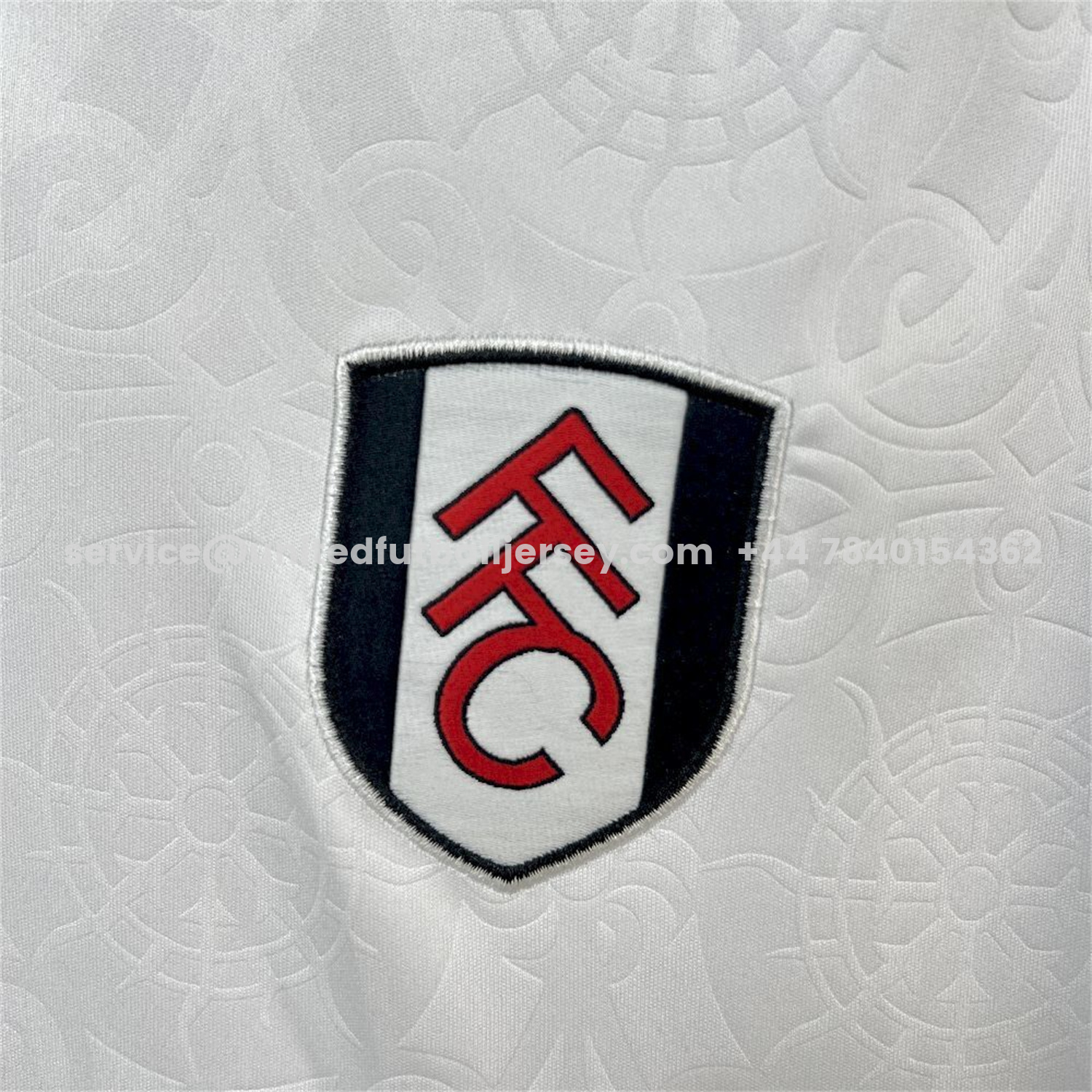 unitedfutballjersey-Fulham 25-26 Home White Jersey - Fans Version