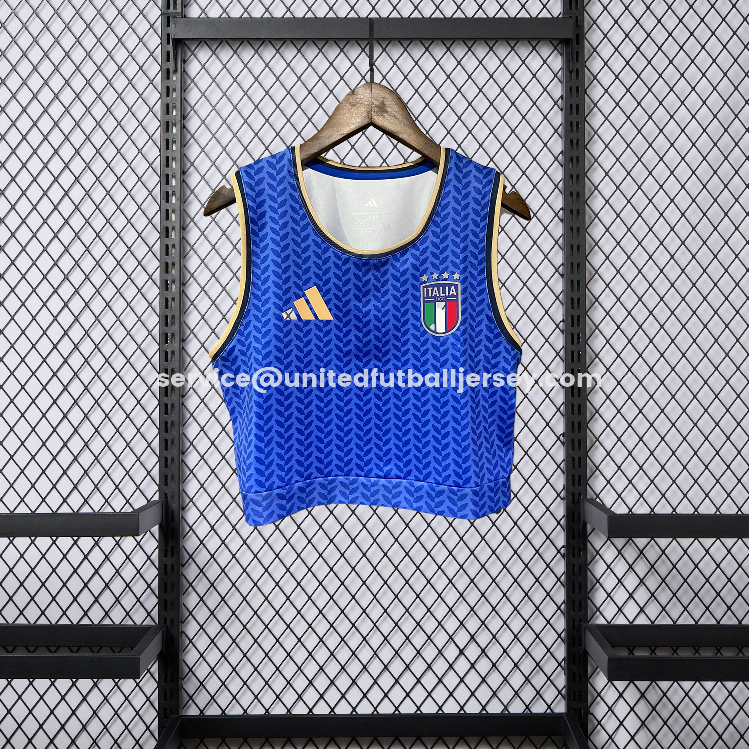 unitedfutballjersey-Women's Italy 2026 Home Yoga Vest