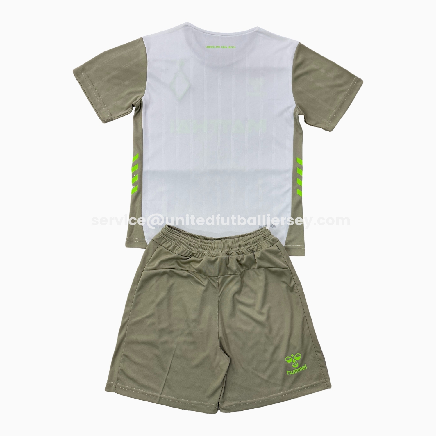 unitedfutballjersey-Werder Bremen 25-26 Away Kids Kit