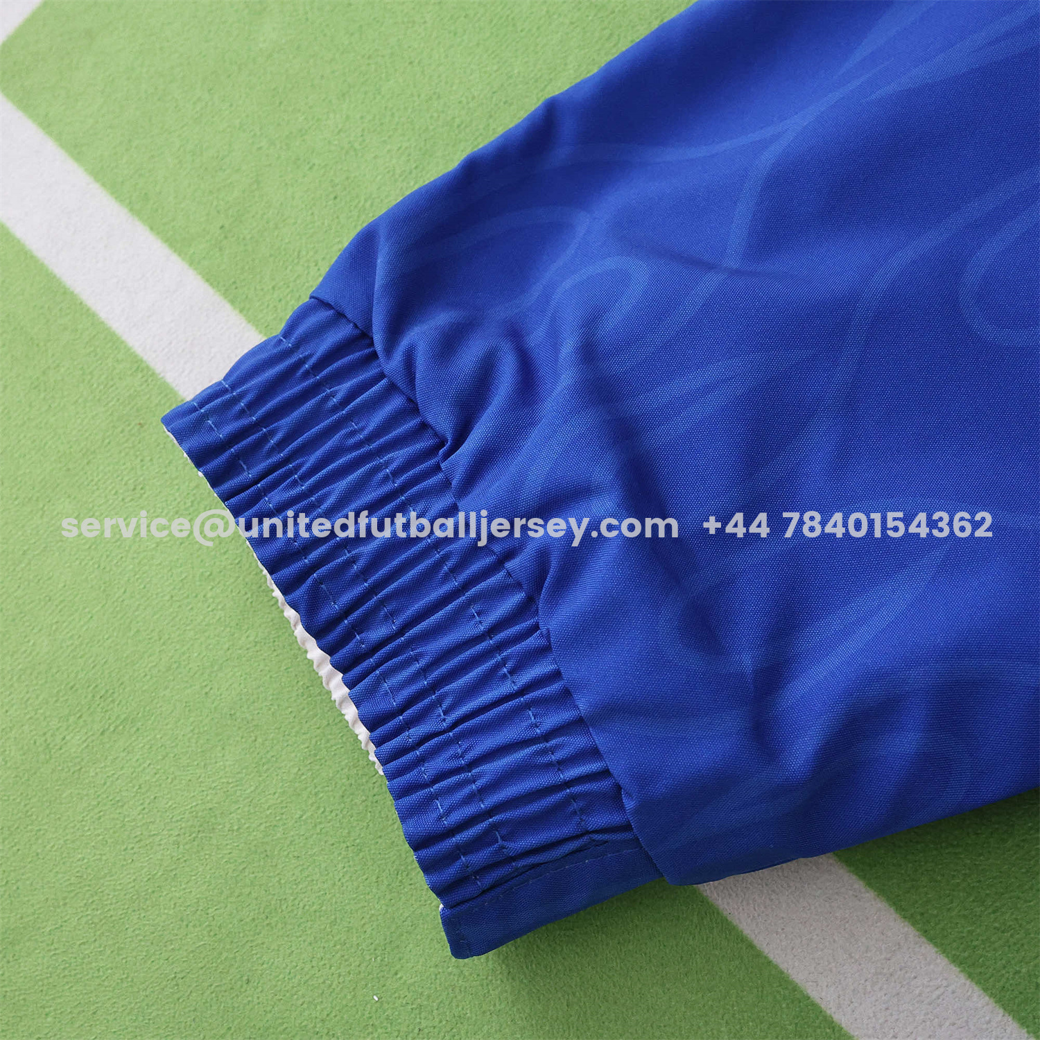 unitedfutballjersey-Retro Japan 1998 Throwback Double Sided Reversible Windbreaker - White & Blue