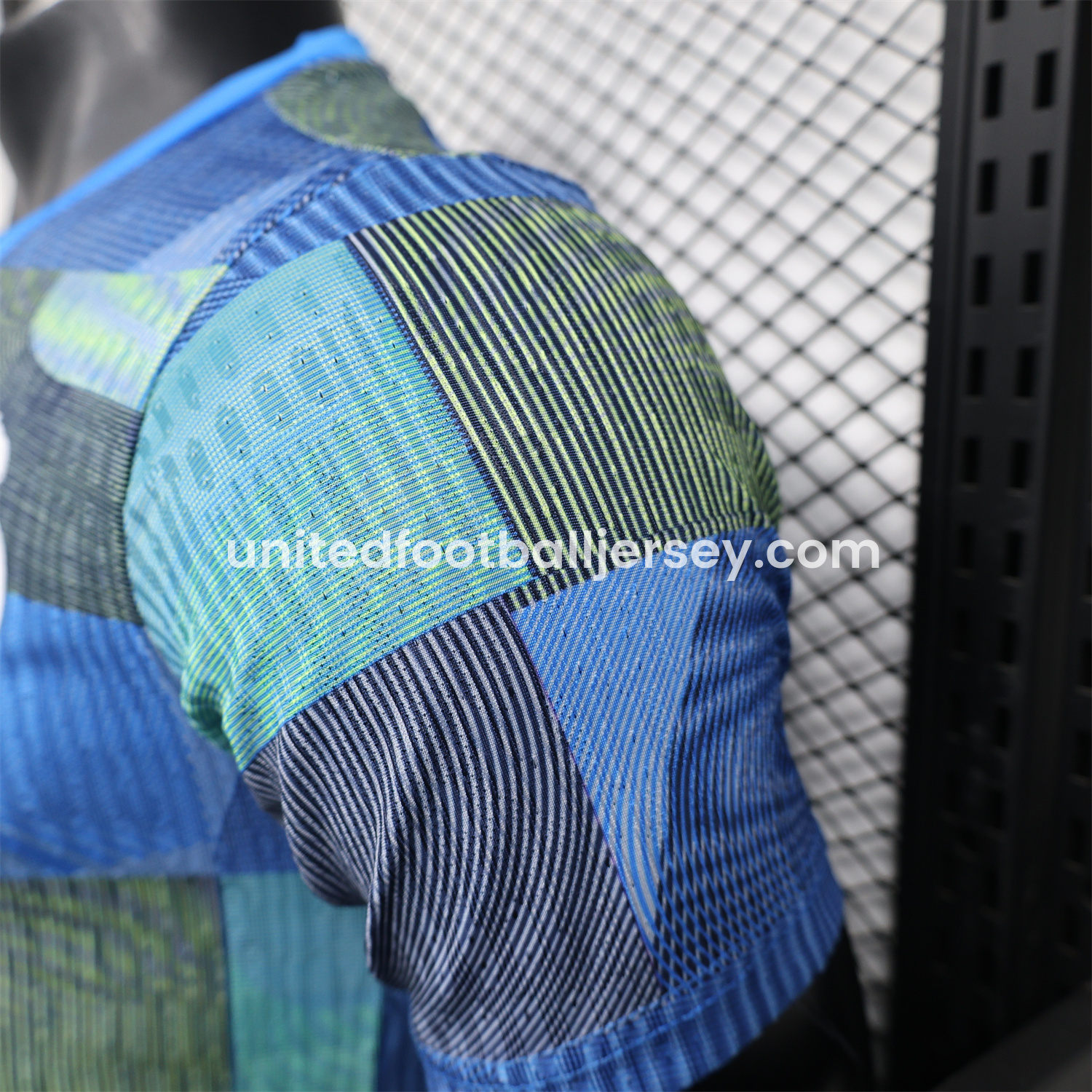 unitedfutballjersey-Real Madrid 25-26 Blue Pre-Match Traning Jersey - Player Version