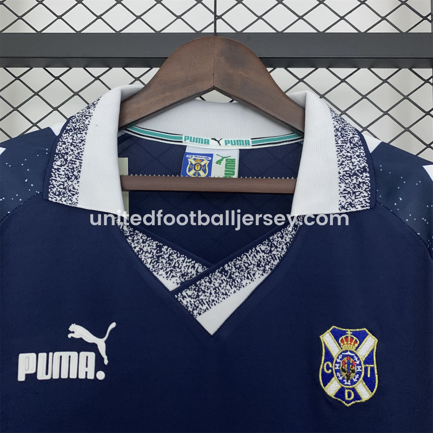 unitedfutballjersey-Retro Tenerife 1997-98 75th Anniversary Away Jersey