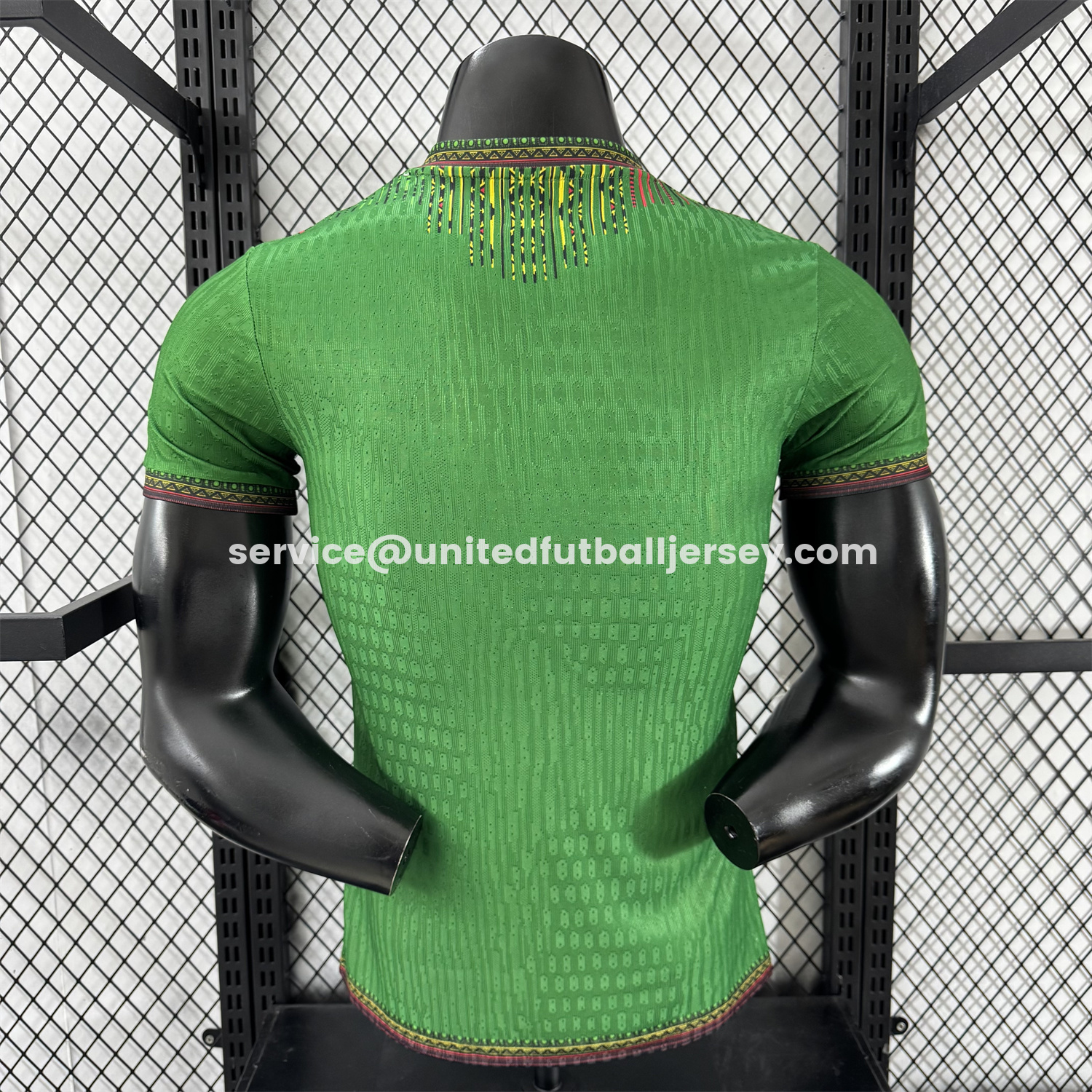 unitedfutballjersey-Mali 2025 Away Green Jersey - Player Version