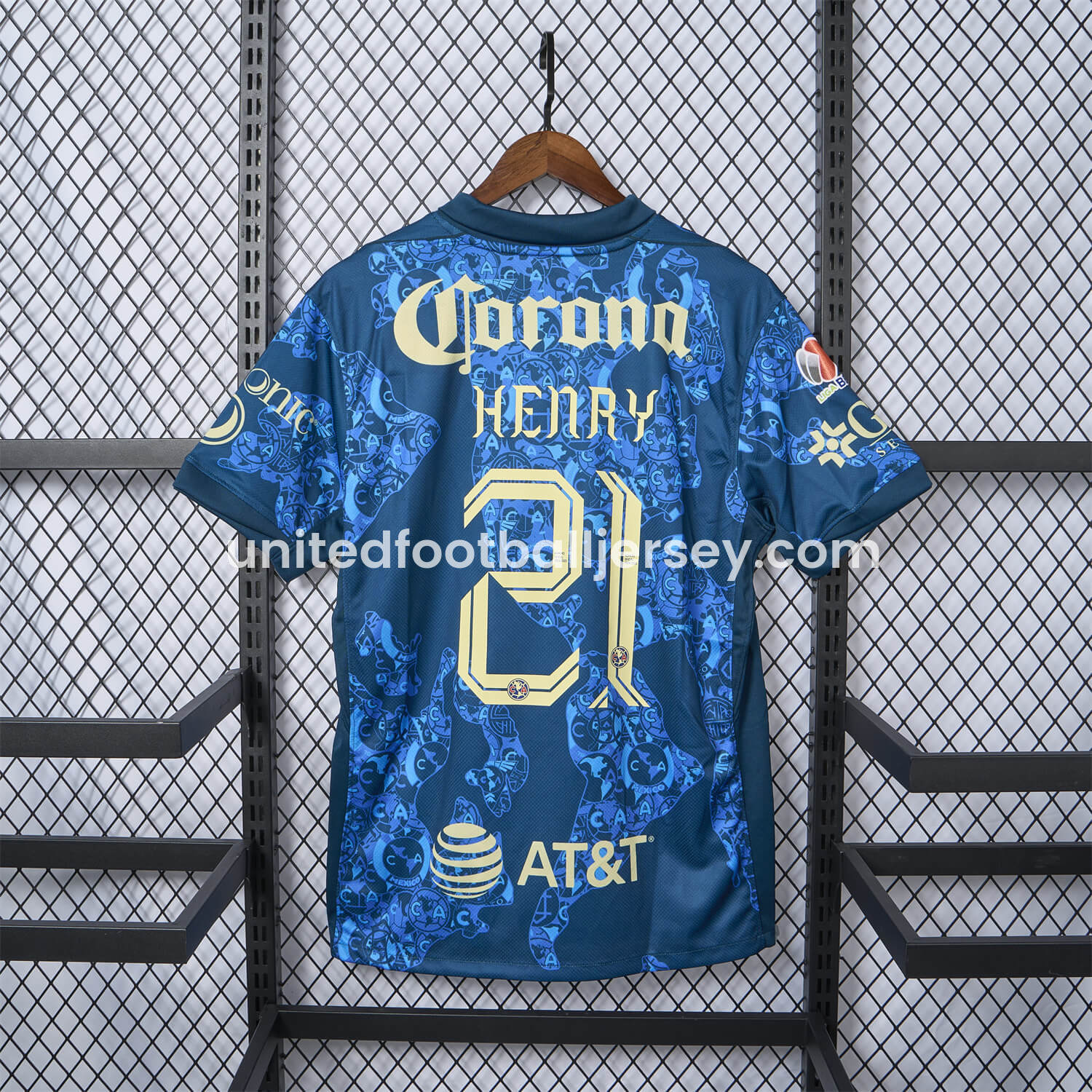 unitedfutballjersey-【NEW】Club América 24-25 Away Jersey - Fans Version