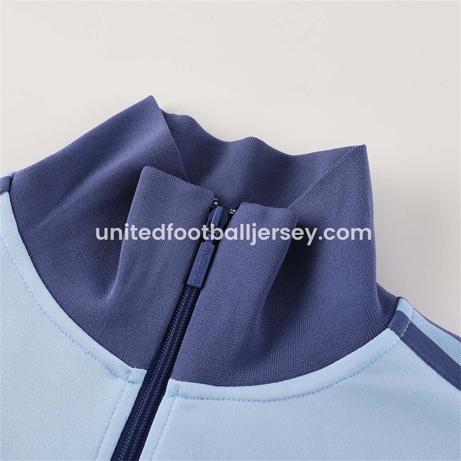 unitedfutballjersey-Argentina 24-25 Throwback Jacket Training Tracksuit - Light Blue Jackets & Blue Pants