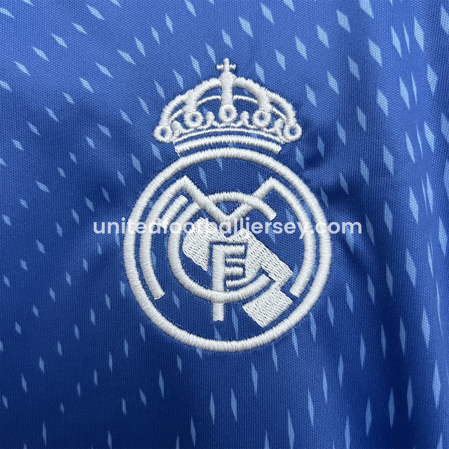 unitedfutballjersey-Real Madrid 25-26 Blue Goalkeeper Jersey - Fans Version