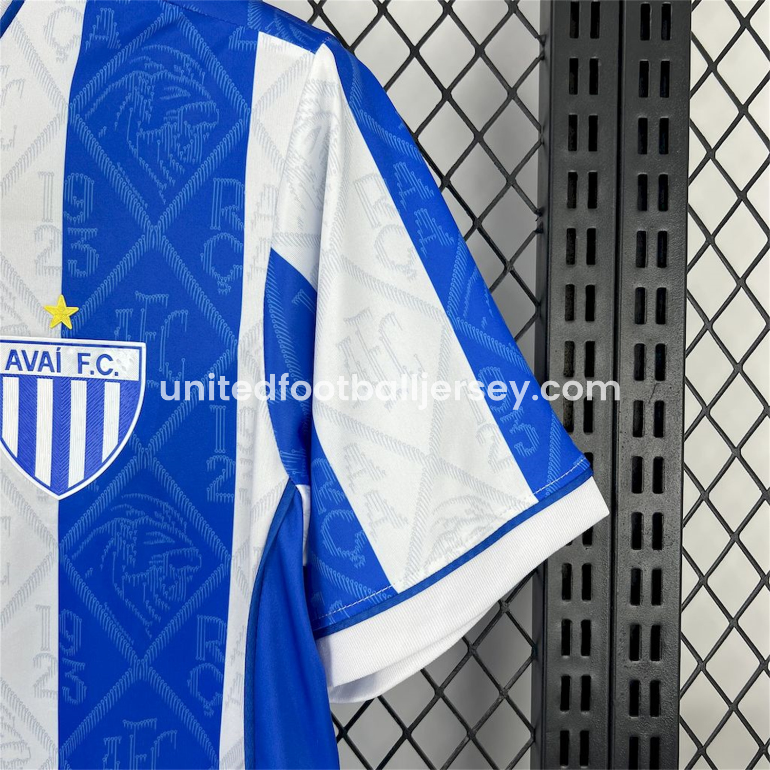 unitedfutballjersey-Avai 25-26 Home Unsponsored Jersey - Fans Version