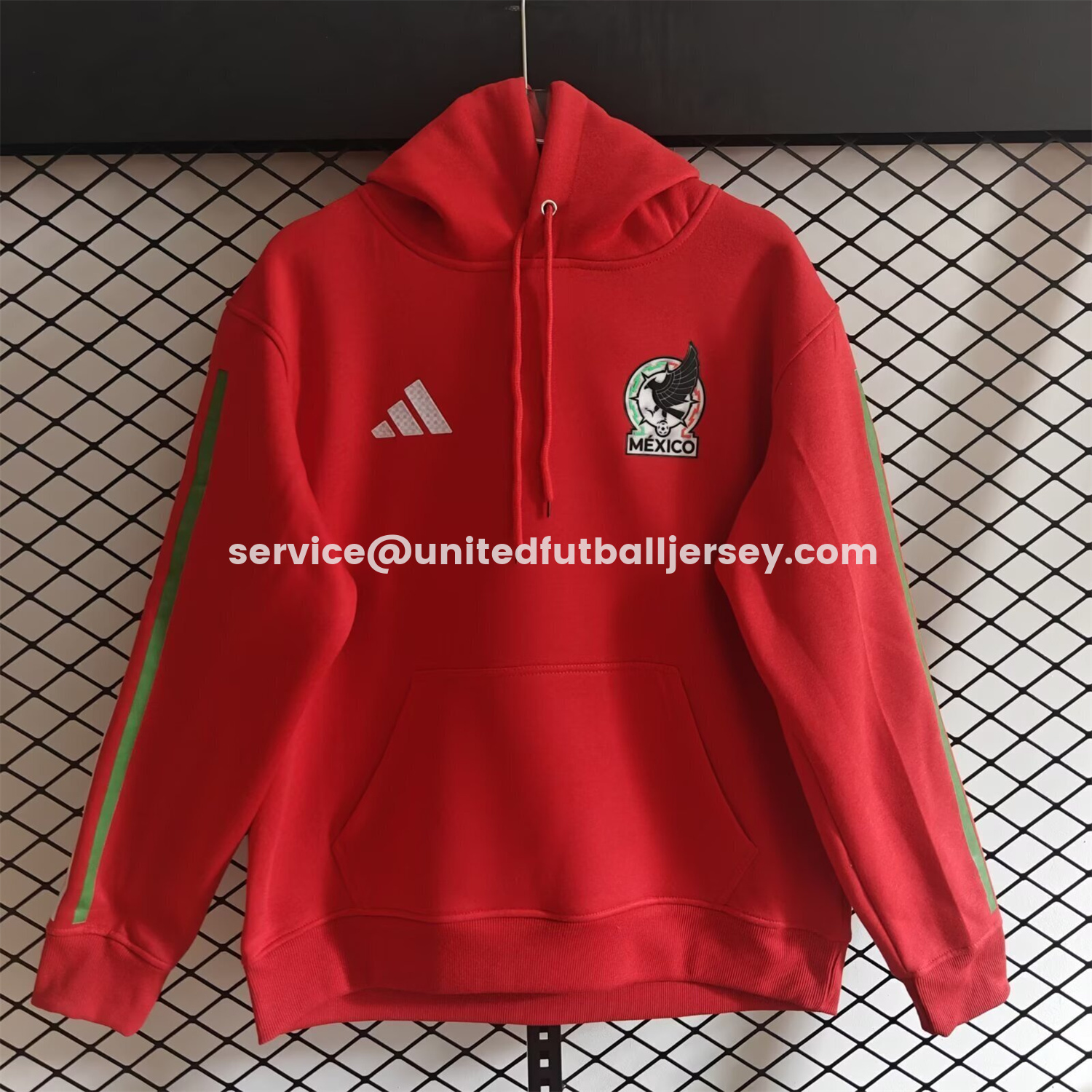 unitedfutballjersey-Mexico 2026 Away Unisex Pullover Hoodie