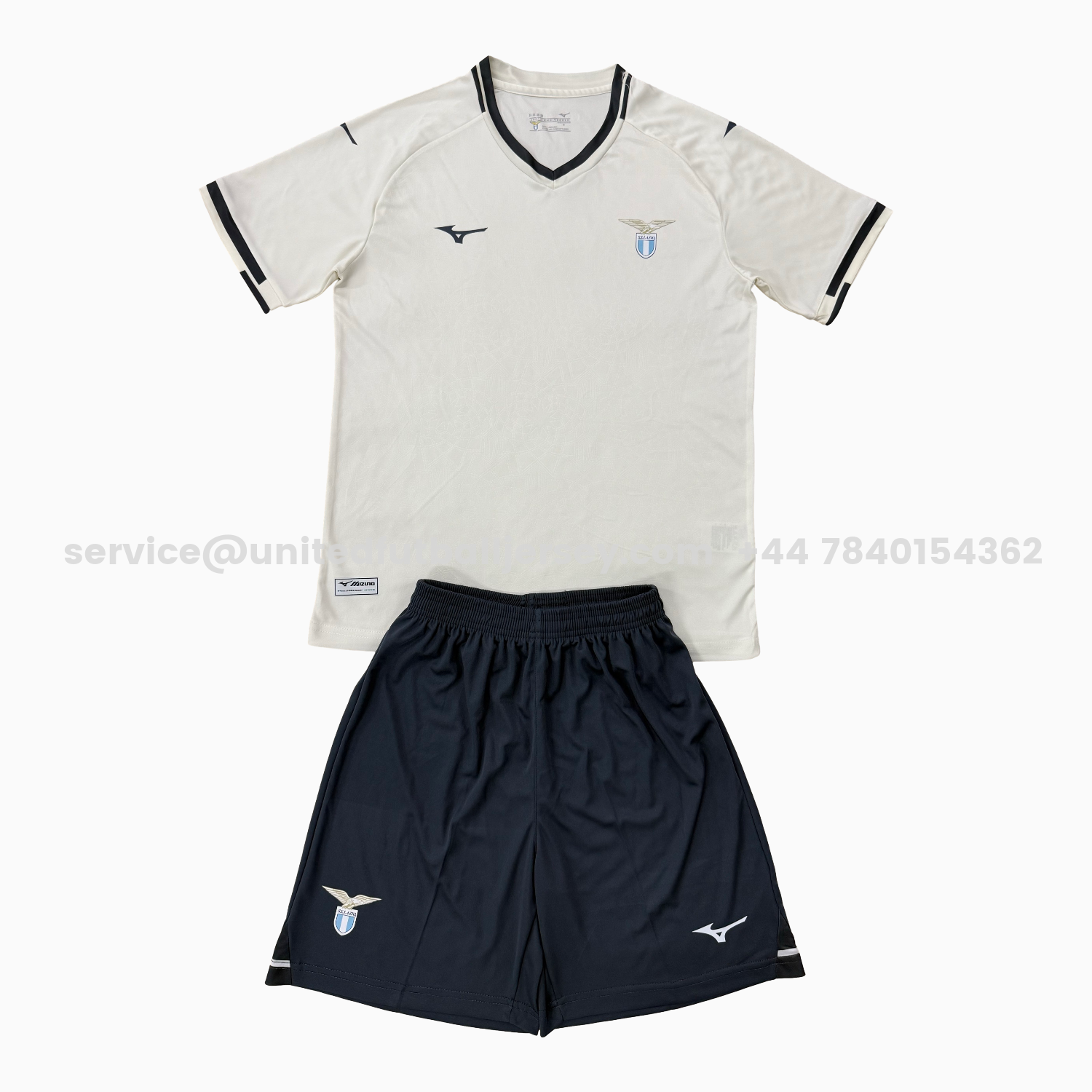 unitedfutballjersey-Lazio 25-26 Away Men's Adult Jersey Set - Fans Version