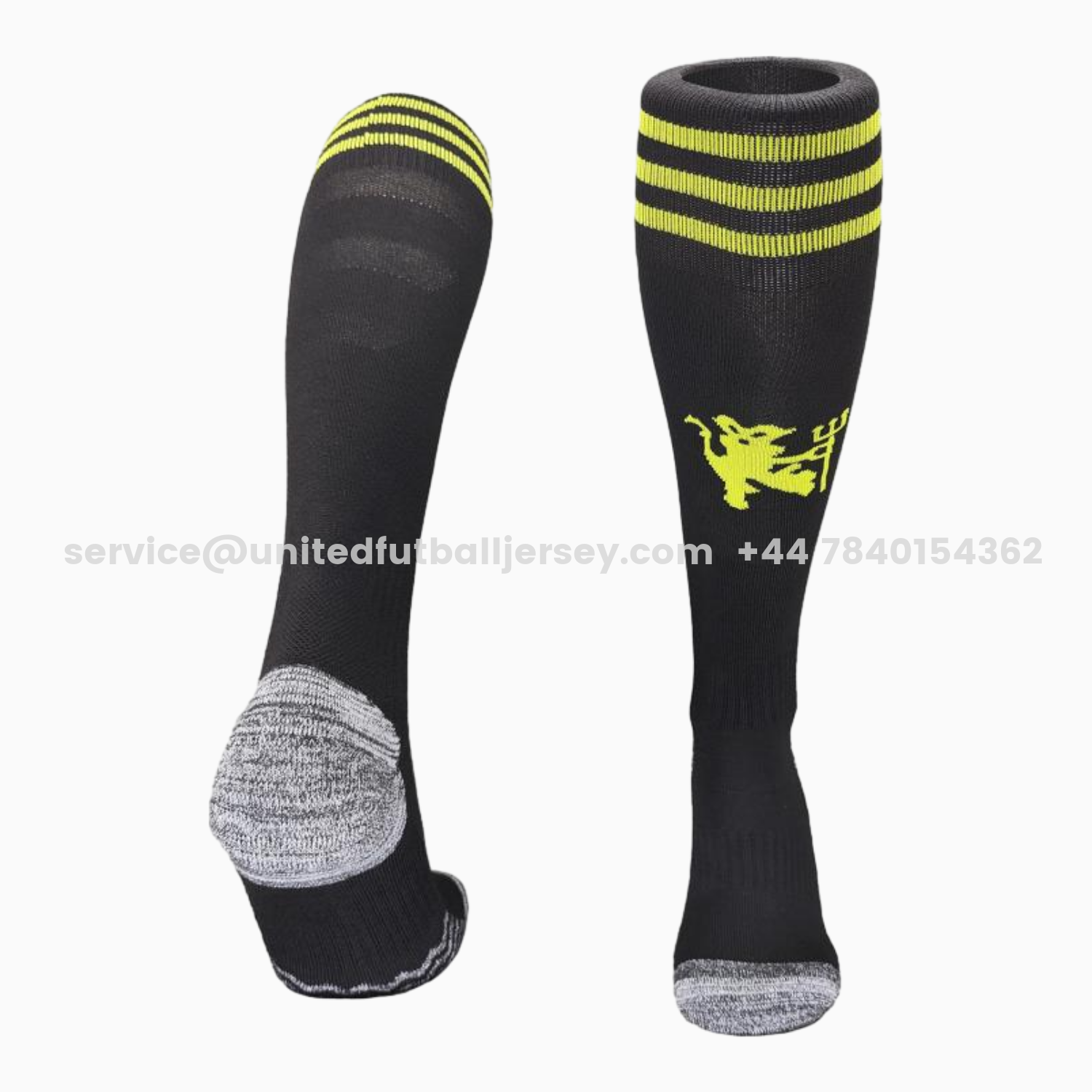 unitedfutballjersey-Manchester United 25-26 Third Socks - Black