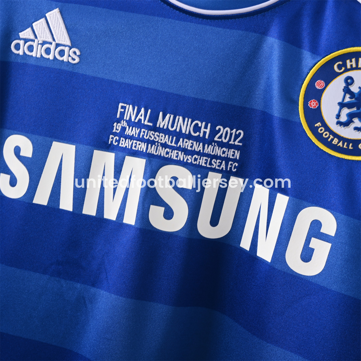 unitedfutballjersey-Retro C.H.E.L.S.E.A 2011-12 Home Stadium Jersey - Champions League Final