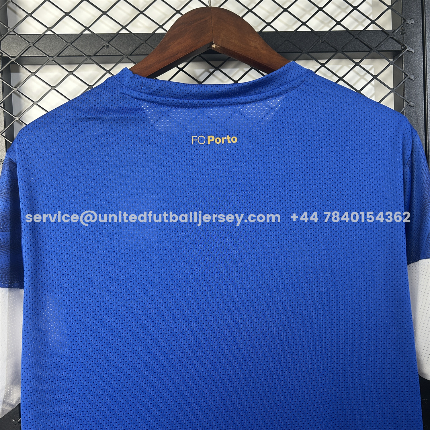 unitedfutballjersey-Porto 25-26 Blue Pre-Match Training Jersey - Fans Version