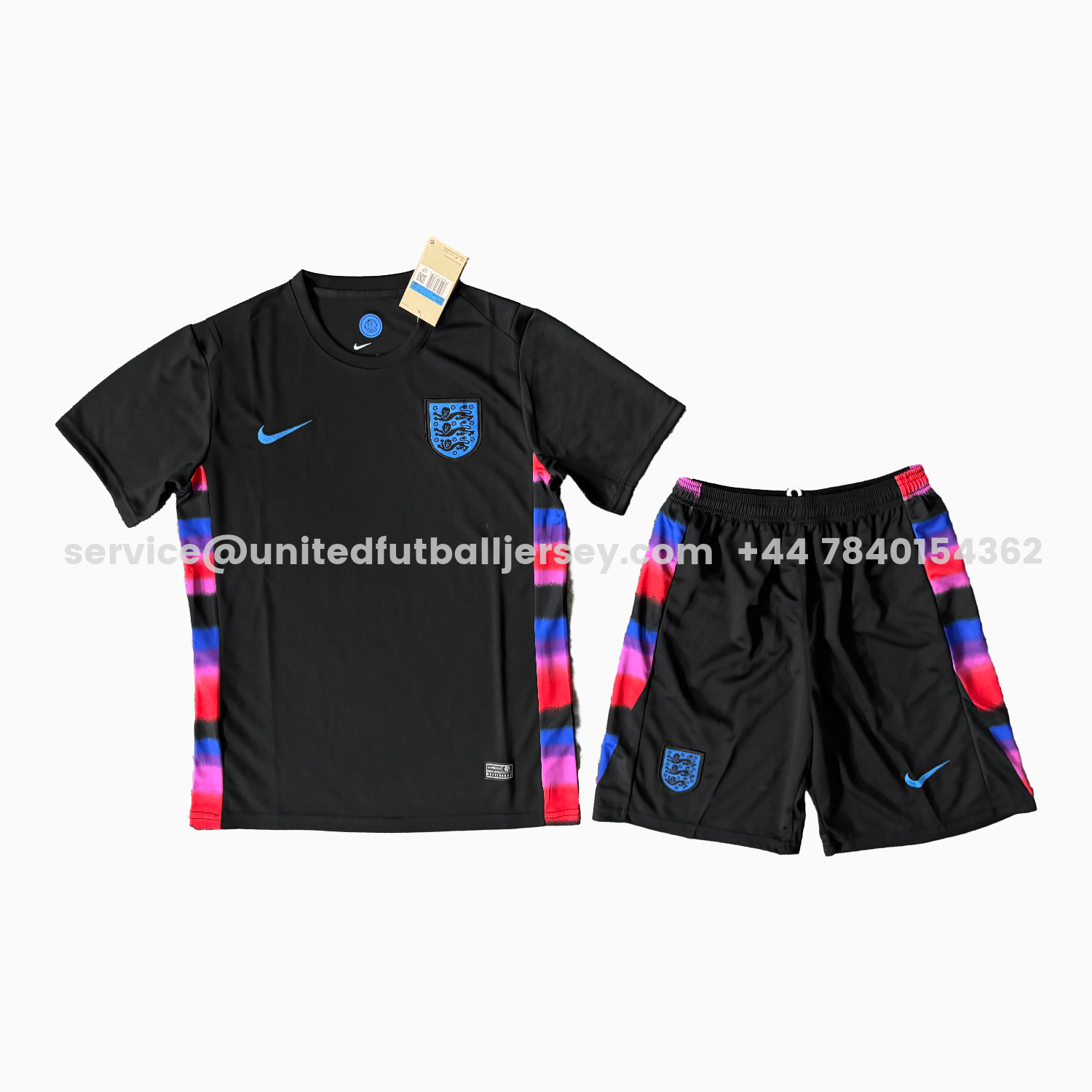 unitedfutballjersey-England 25-26 Away Men's Adult Jersey Set - Fans Version