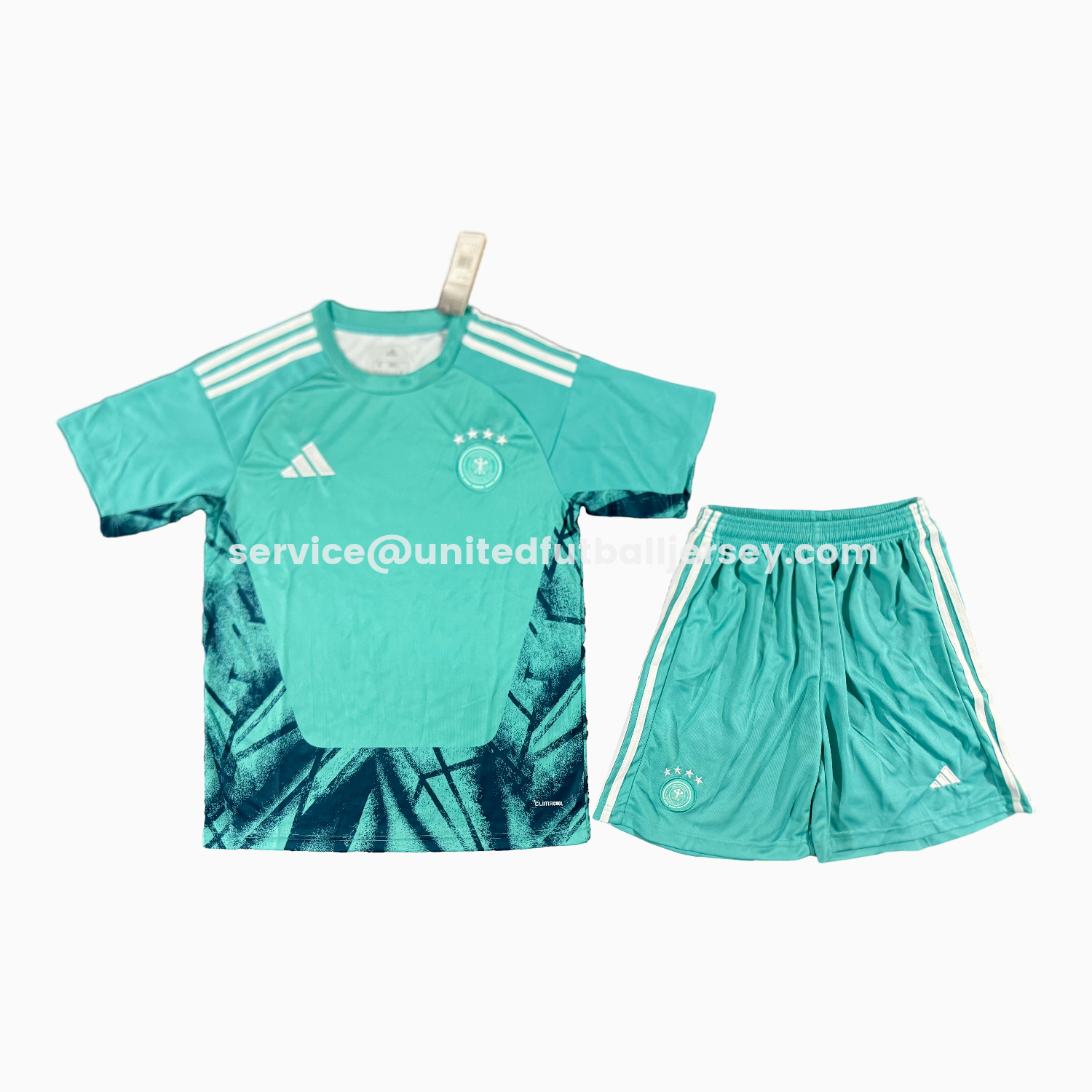 unitedfutballjersey-Germany 2026 Goalkeeper Green Kids Kit