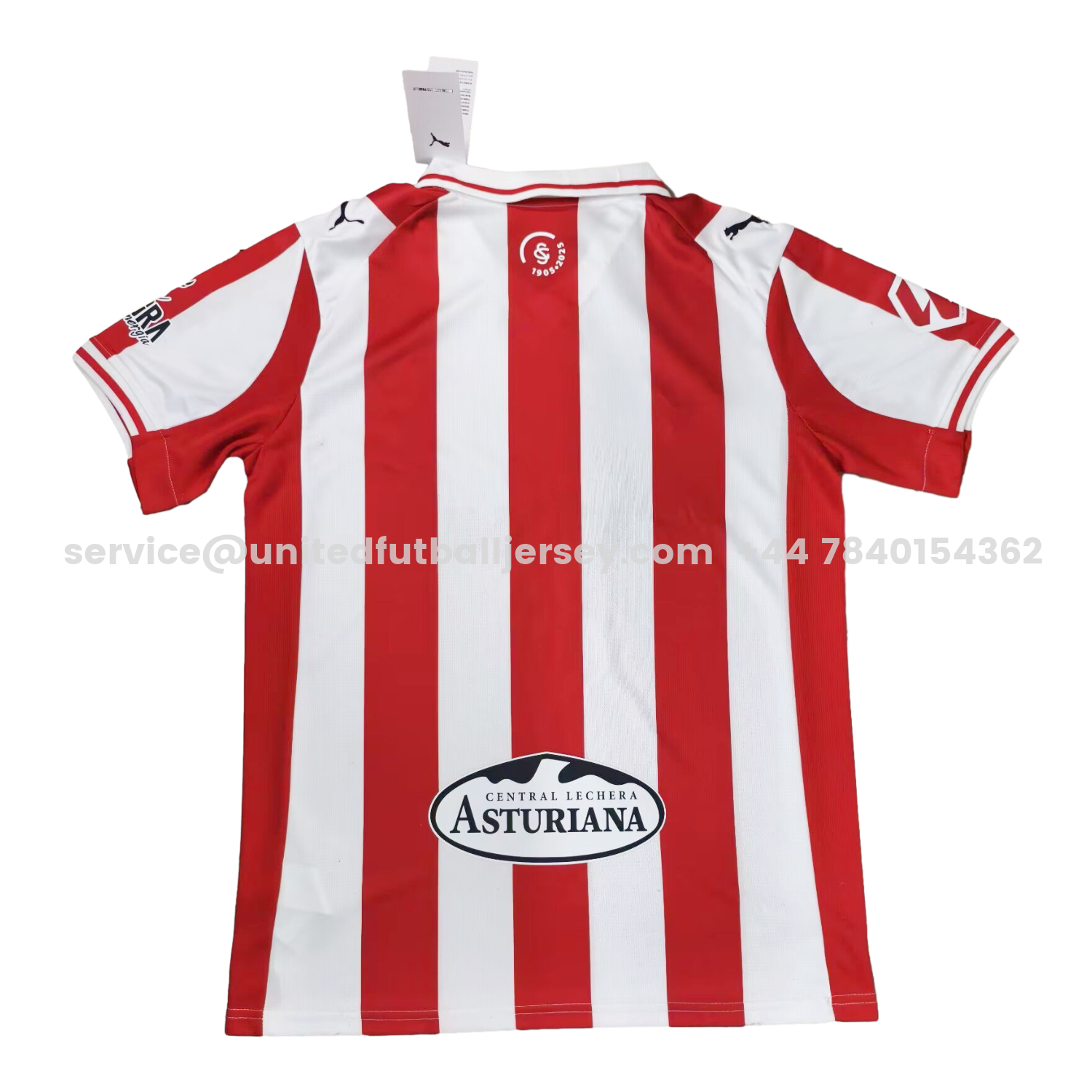 unitedfutballjersey-Sporting Gijon 25-26 Home Jersey - Fans Version