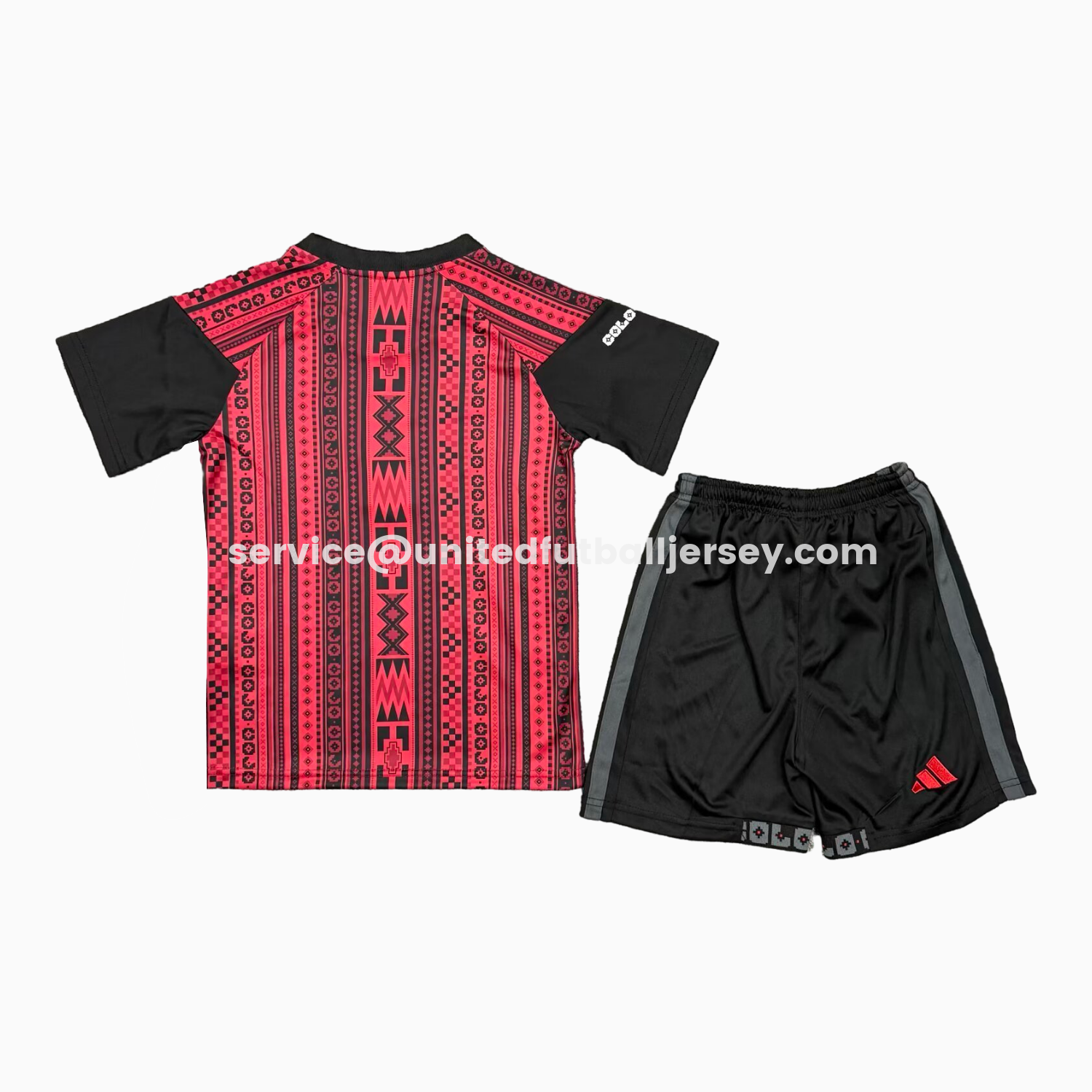 unitedfutballjersey-Colo Colo 25-26 Red Pre-Match Kids Kit