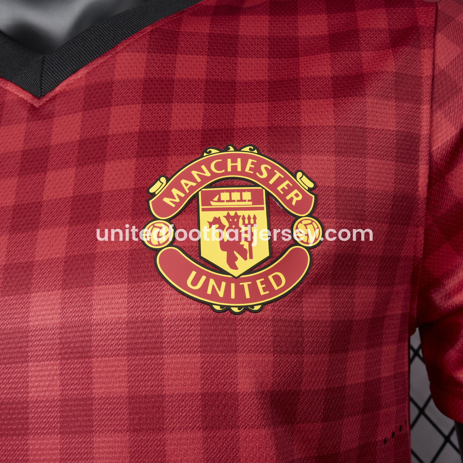 unitedfutballjersey-Retro Manchester United 2012-13 Home Jersey - Player Version