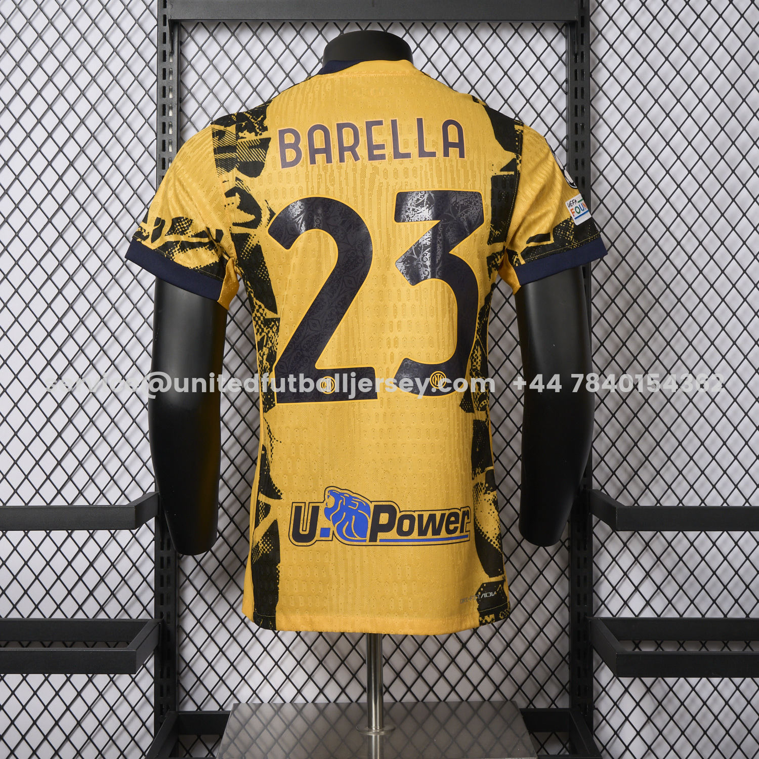 unitedfutballjersey-Inter Milan 24-25 Third Champions League Final Jersey - Player Version