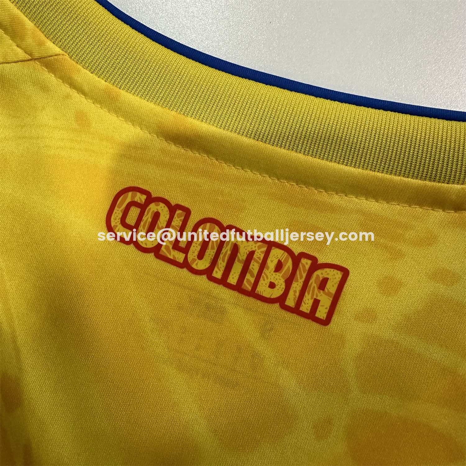 unitedfutballjersey-Colombia 2026 Home Jersey - Fans Version