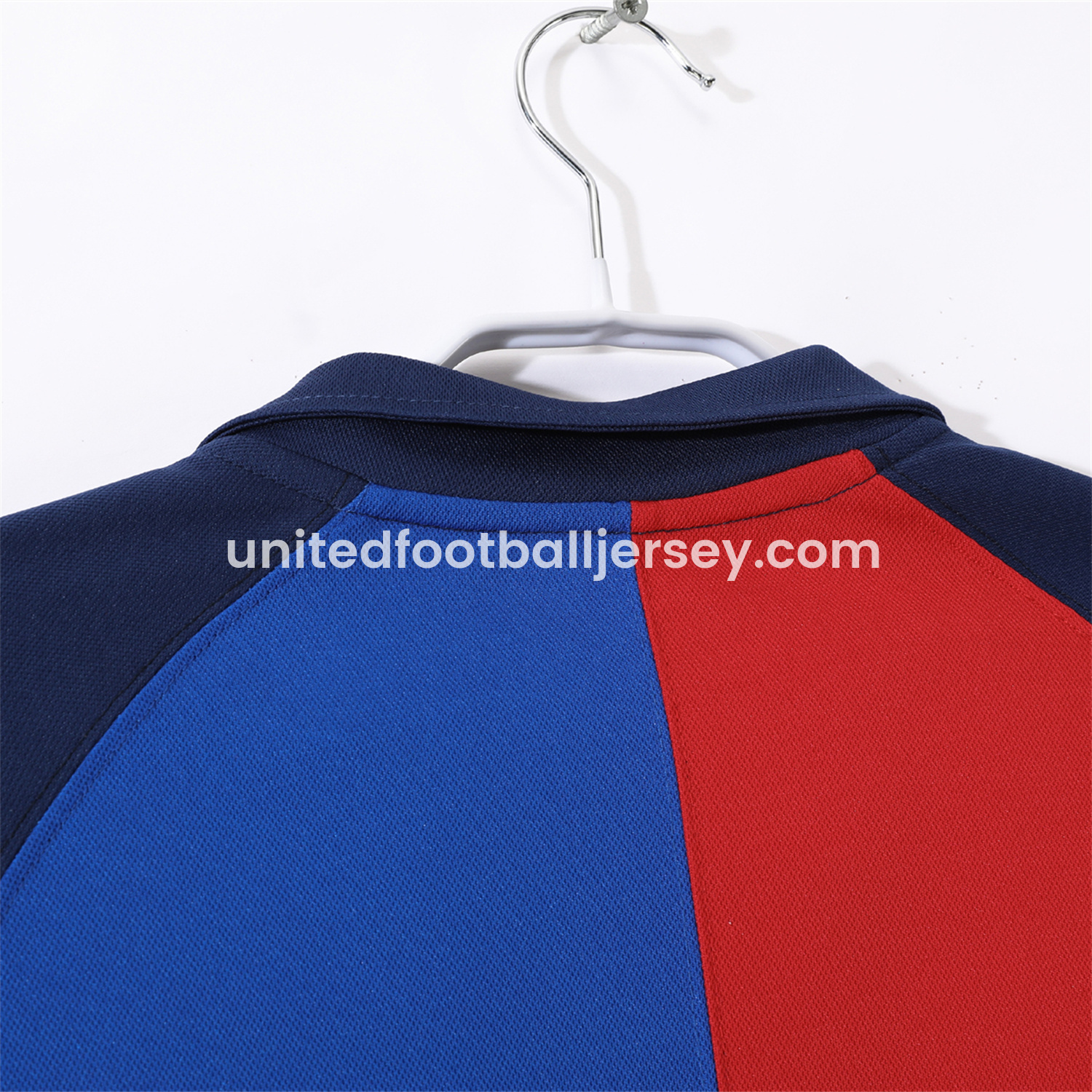 unitedfutballjersey-Retro Barcelona 99-00 Home Long Sleeves Jersey
