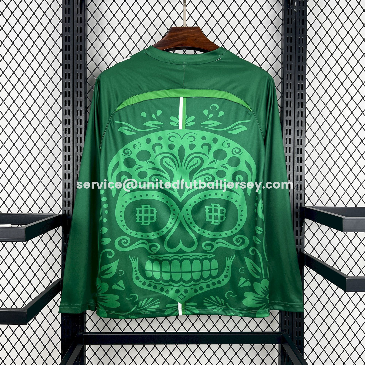 unitedfutballjersey-Real Betis 25-26 El Día de Muertos Special Long Sleeves Jersey - Fans Version