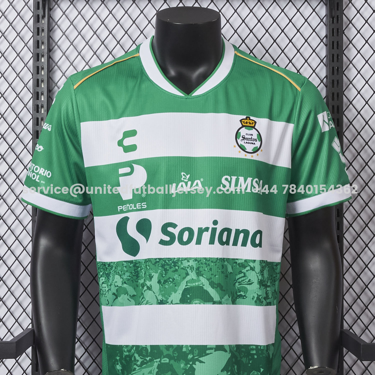 unitedfutballjersey-Santos Laguna 25-26 Home Jersey - Player Version