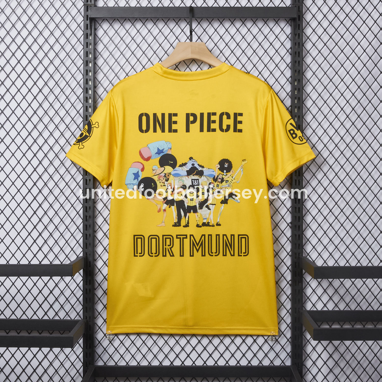 unitedfutballjersey-Dortmund x One Piece 24-25 Special Edition Jersey - Fans Version