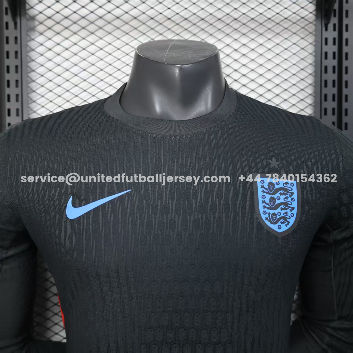 unitedfutballjersey-England 2025 Women's Team Away Jersey - Men's Long Sleeves Player Version
