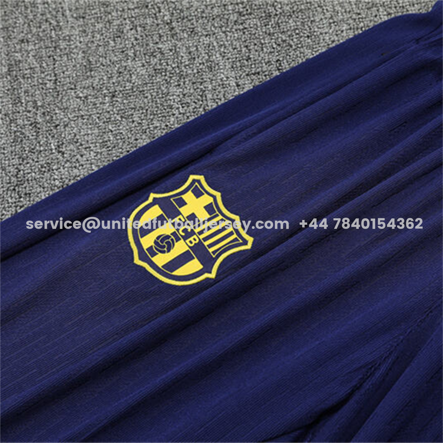unitedfutballjersey-Barcelona 25-26 Long Sleeve Training Set - Purple Camouflage Top & Blue Pants
