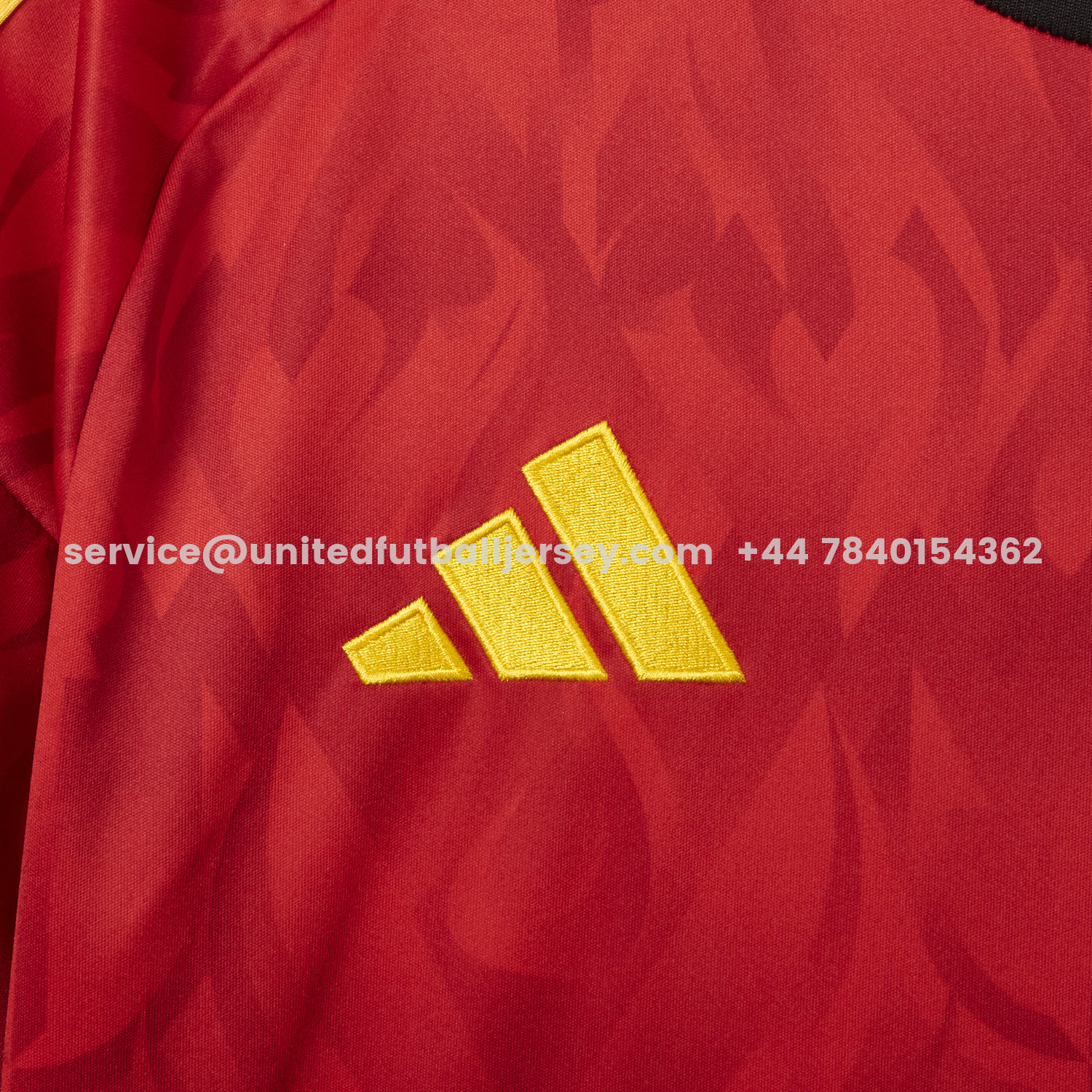 unitedfutballjersey-Belgium 2026 Home Jersey - Fans Version