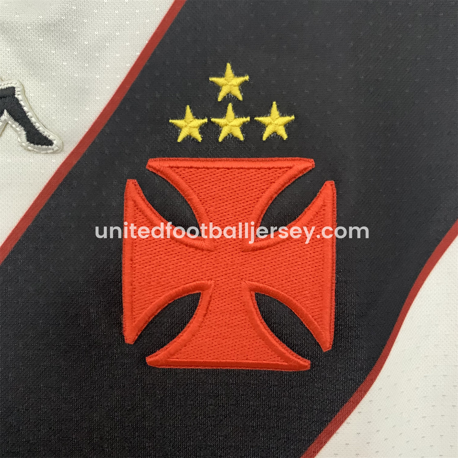 unitedfutballjersey-Retro Vasco da Gama 1997 White Jersey