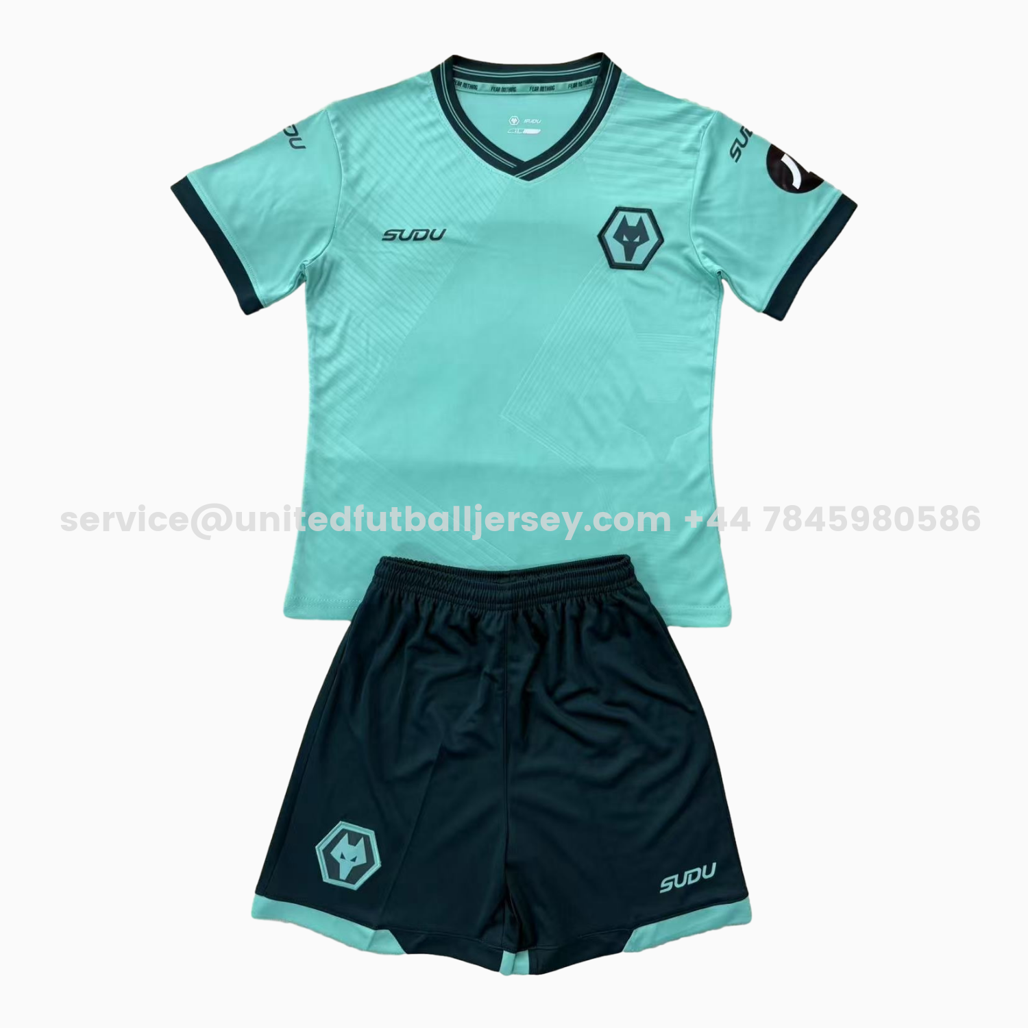 unitedfutballjersey-Wolverhampton Wanderers Wolves 25-26 Away Kids Kit