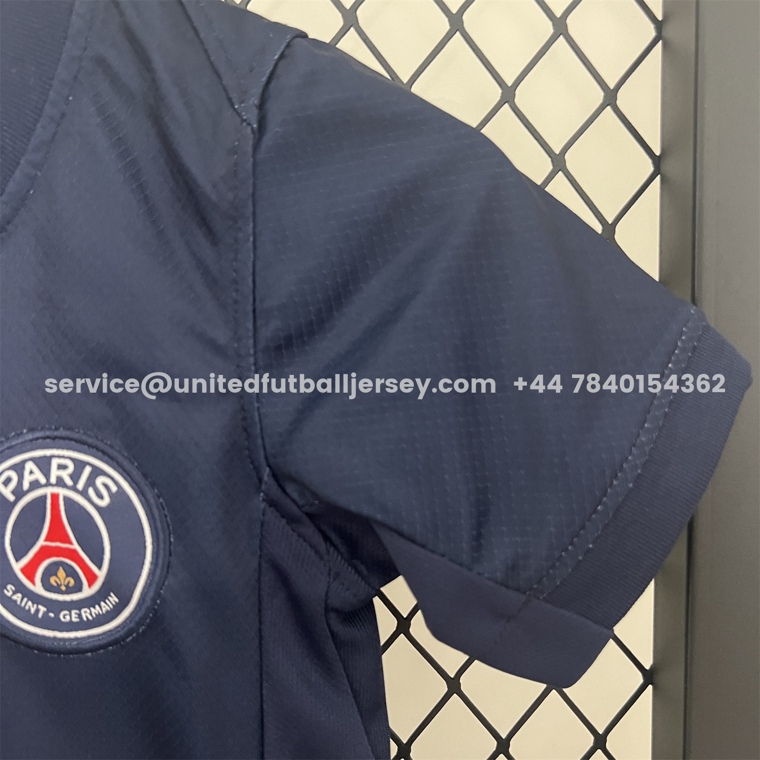 unitedfutballjersey-Paris Saint-Germain PSG 24-25 Champions League Final Home Kids Kit