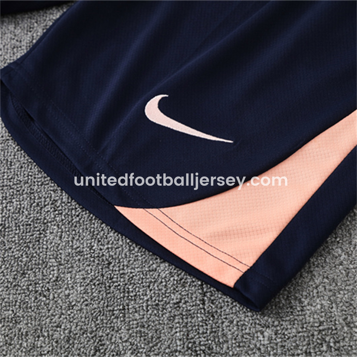 unitedfutballjersey-C.H.E.L.S.E.A 25-26 Kids Short-Sleeve Training Set - Pink top & Blue Shorts