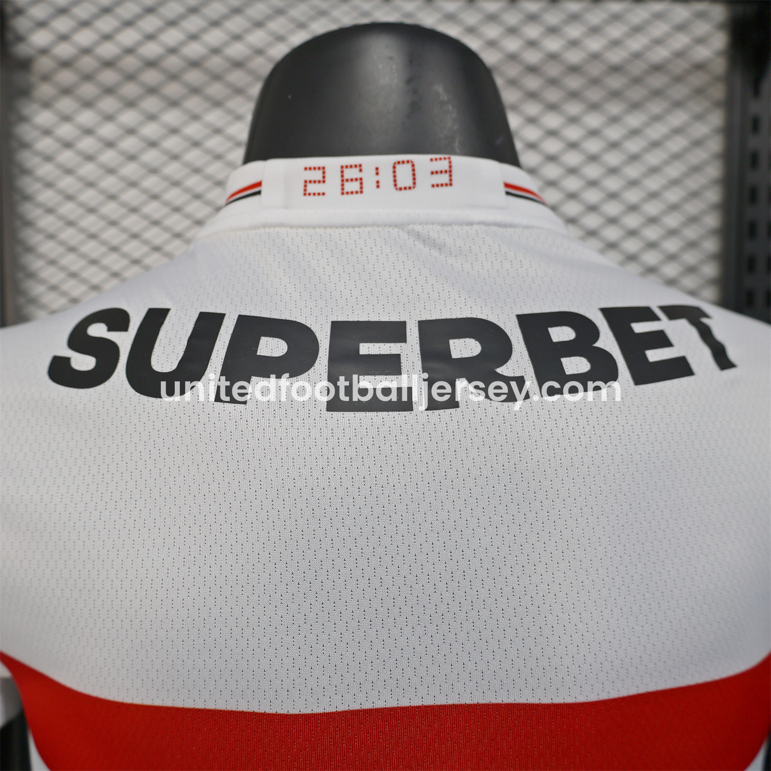 unitedfutballjersey-Sao Paulo 25-26 Home Jersey - Player Version