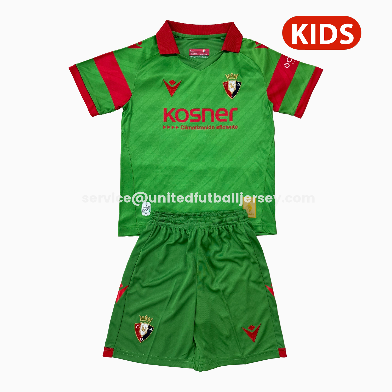 unitedfutballjersey-Osasuna 25-26 Away Kids Kit