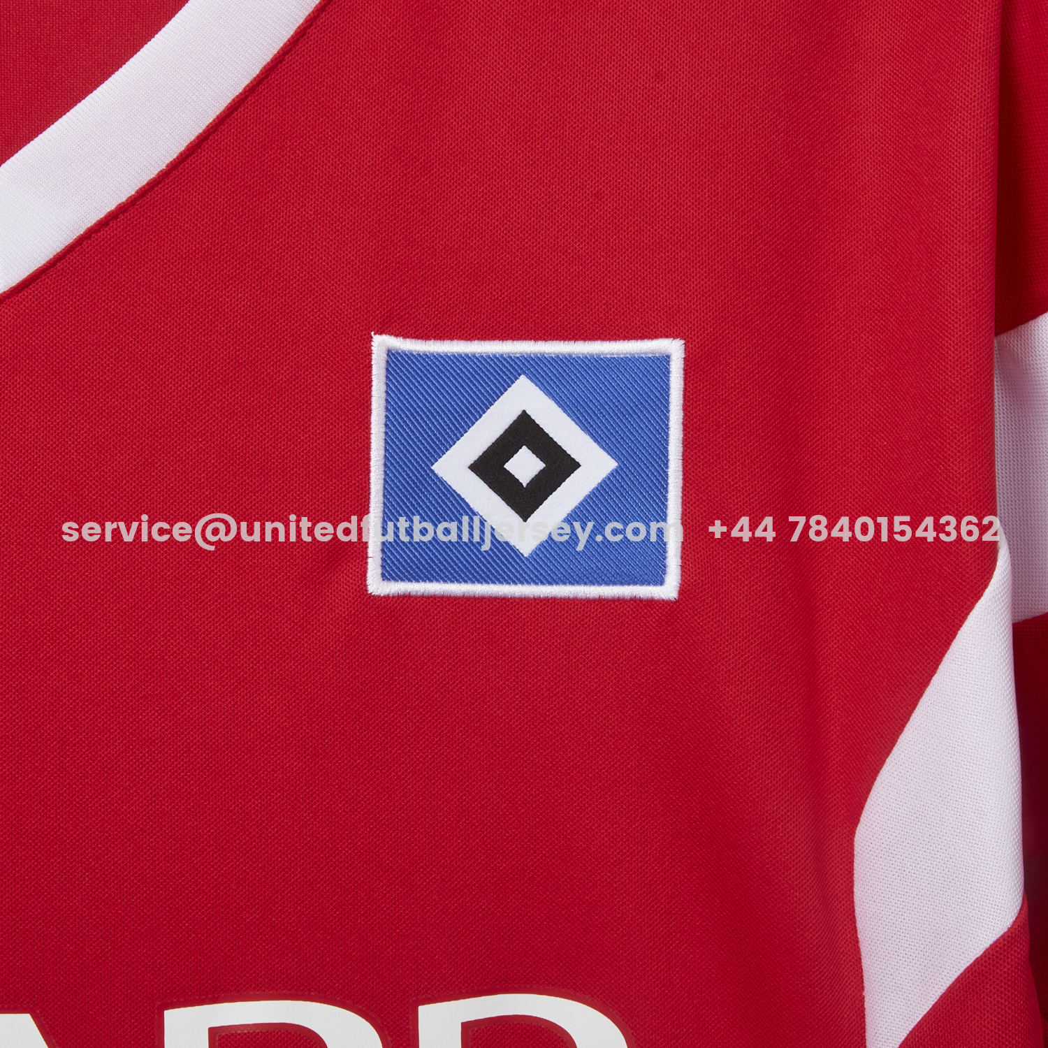 unitedfutballjersey-Retro Hamburger SV 1988 Away Red Jersey
