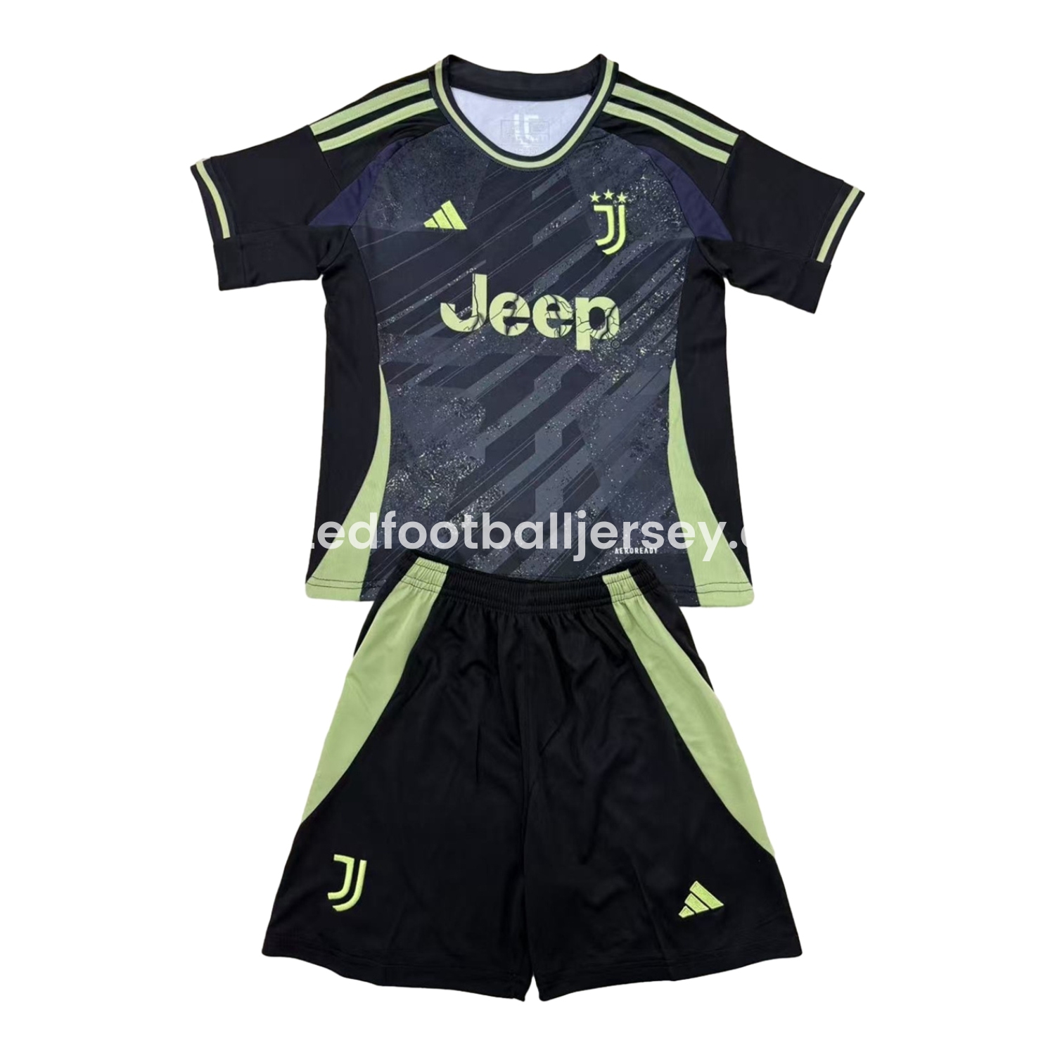 unitedfutballjersey-Juventus 24-25 Black Special Edition Kids Kit