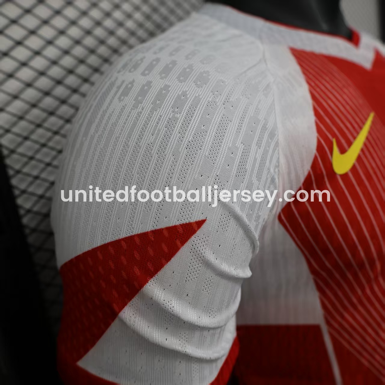 unitedfutballjersey-Barcelona 25-26 Red & White Big LOGO Special Jersey - Player Version