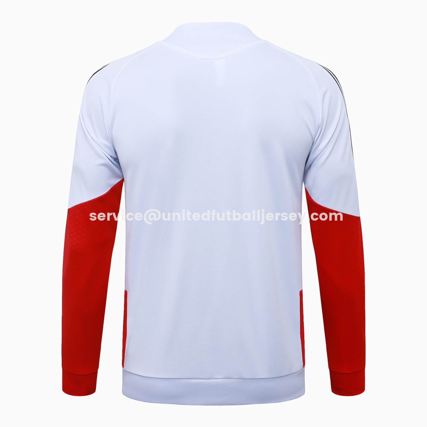 unitedfutballjersey-Germany 2026 Windbreaker Training Set - White Top and Black Pants