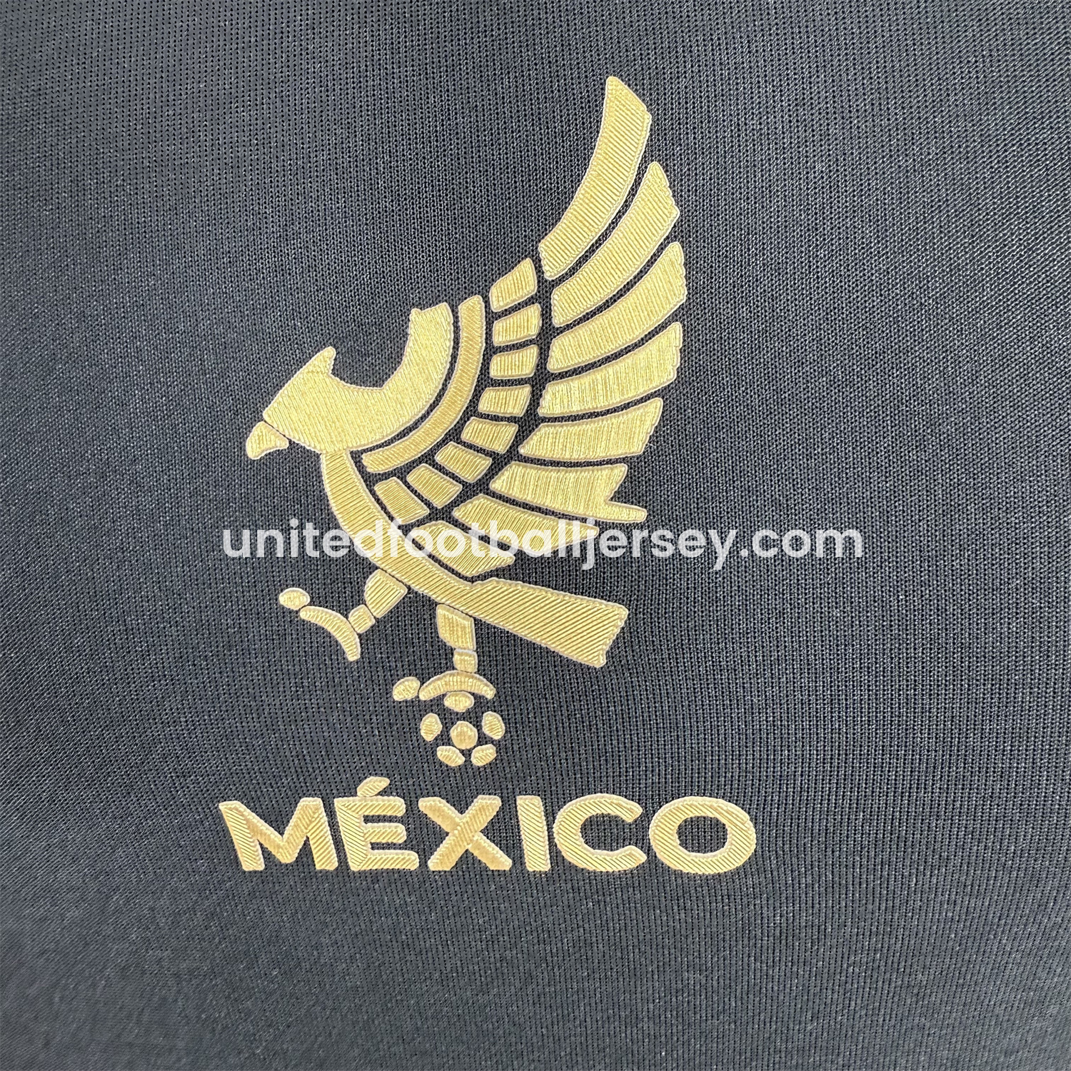 unitedfutballjersey-Mexico 2025 Gold Cup Black Long Sleeves Jersey - Player Version