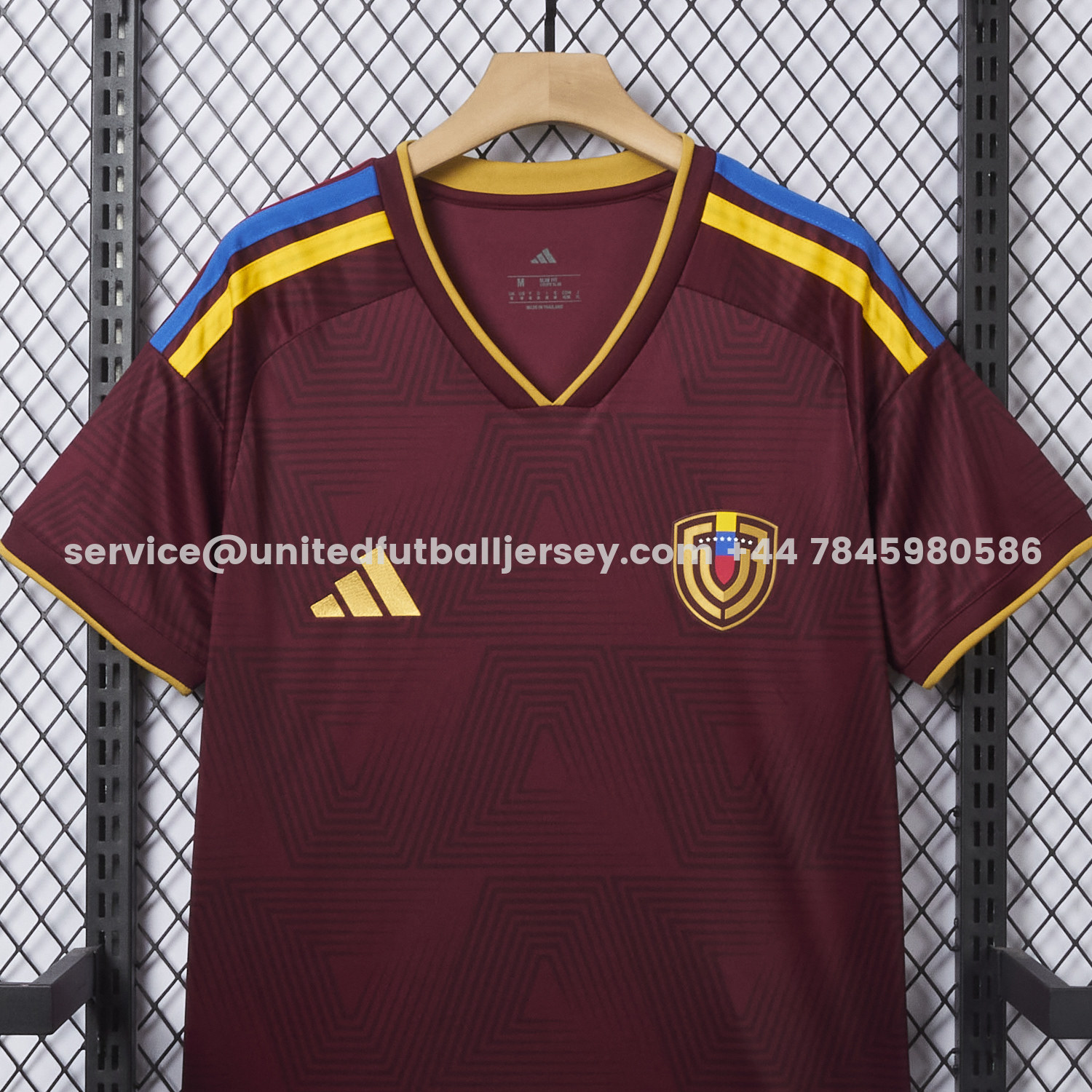 unitedfutballjersey-Venezuela 2026 Home Jersey - Fans Version