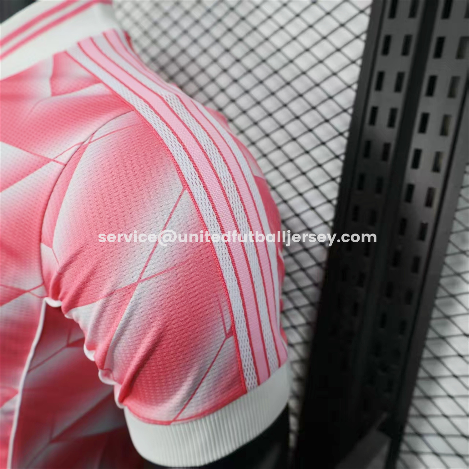 unitedfutballjersey-Real Madrid 25-26 Refracted Pink Light White Special Jersey - Player Version