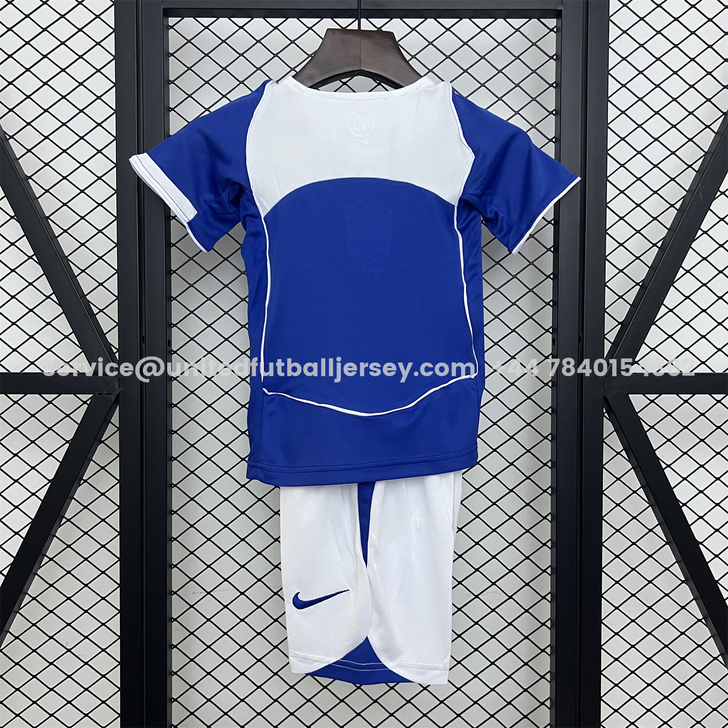 unitedfutballjersey-Retro Brazil 2004 Away Kids Kit