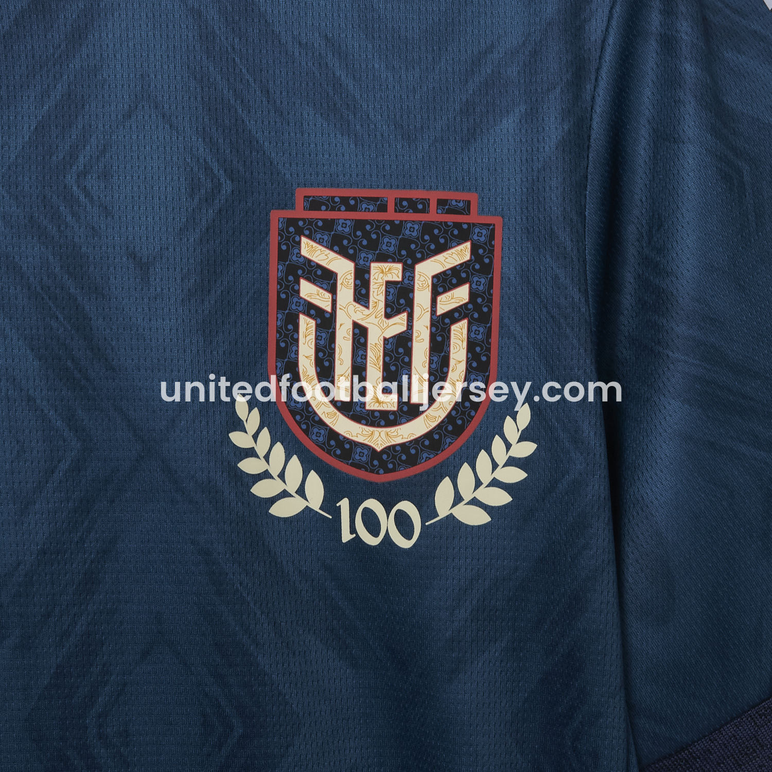 unitedfutballjersey-Ecuador 2025 Centenary Away Jersey - Fans Version